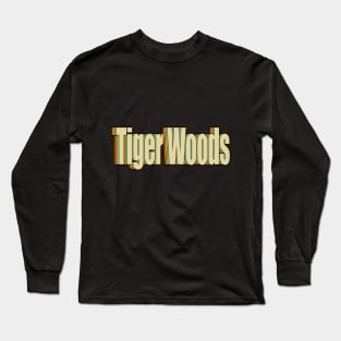 Tiger Woods Long Sleeve T-Shirt